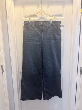 SPANX Dark Blue Denim Jeans with Red Label